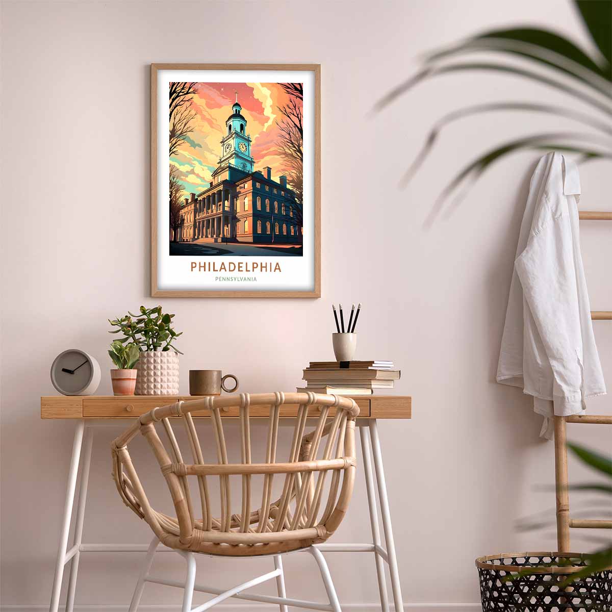 Experience the Heart of America with Our Philadelphia Travel Art
