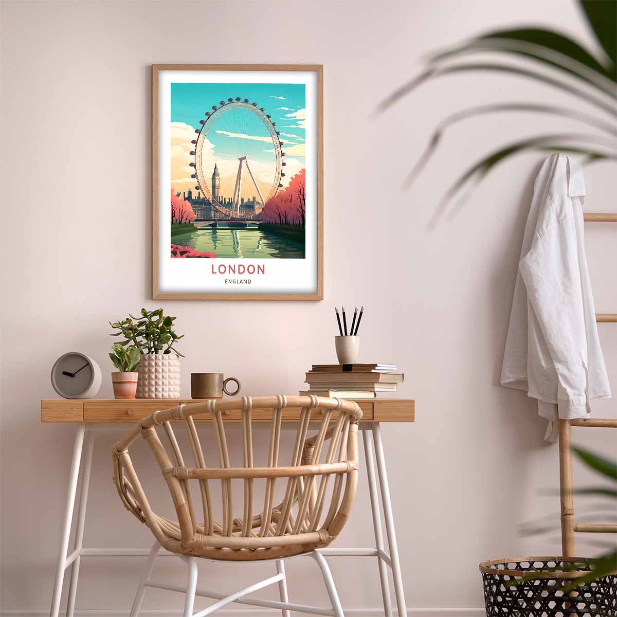 Captivating London Views Travel Poster Prints for Your Walls