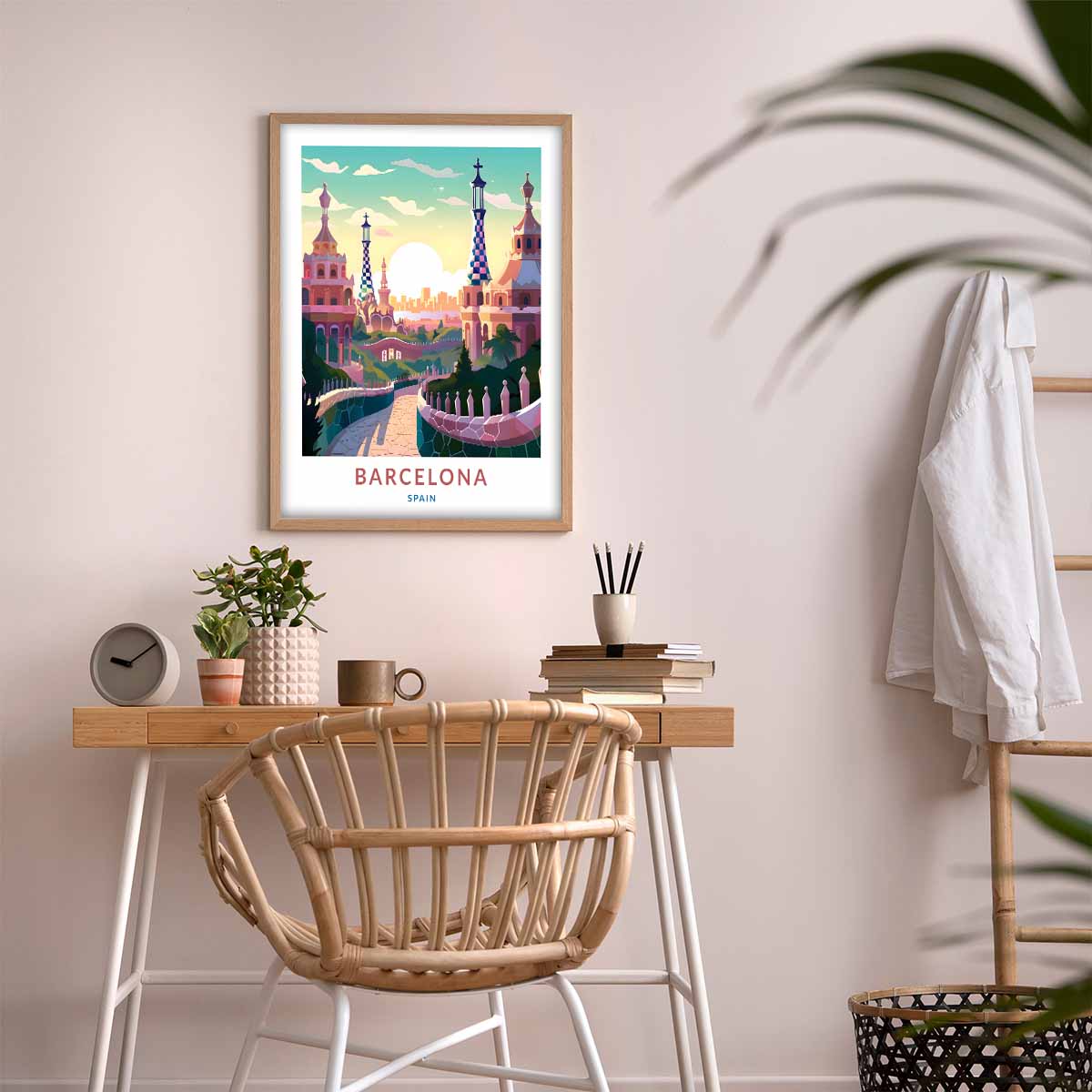Experience Spain Barcelona Travel Art for Your Wall