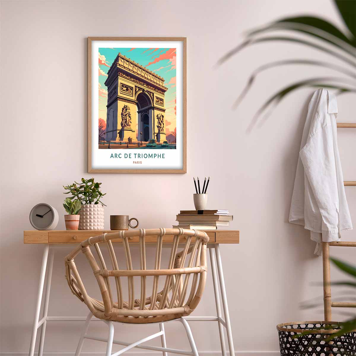 Journey to French History Arc de Triomphe Travel Art for Your Home