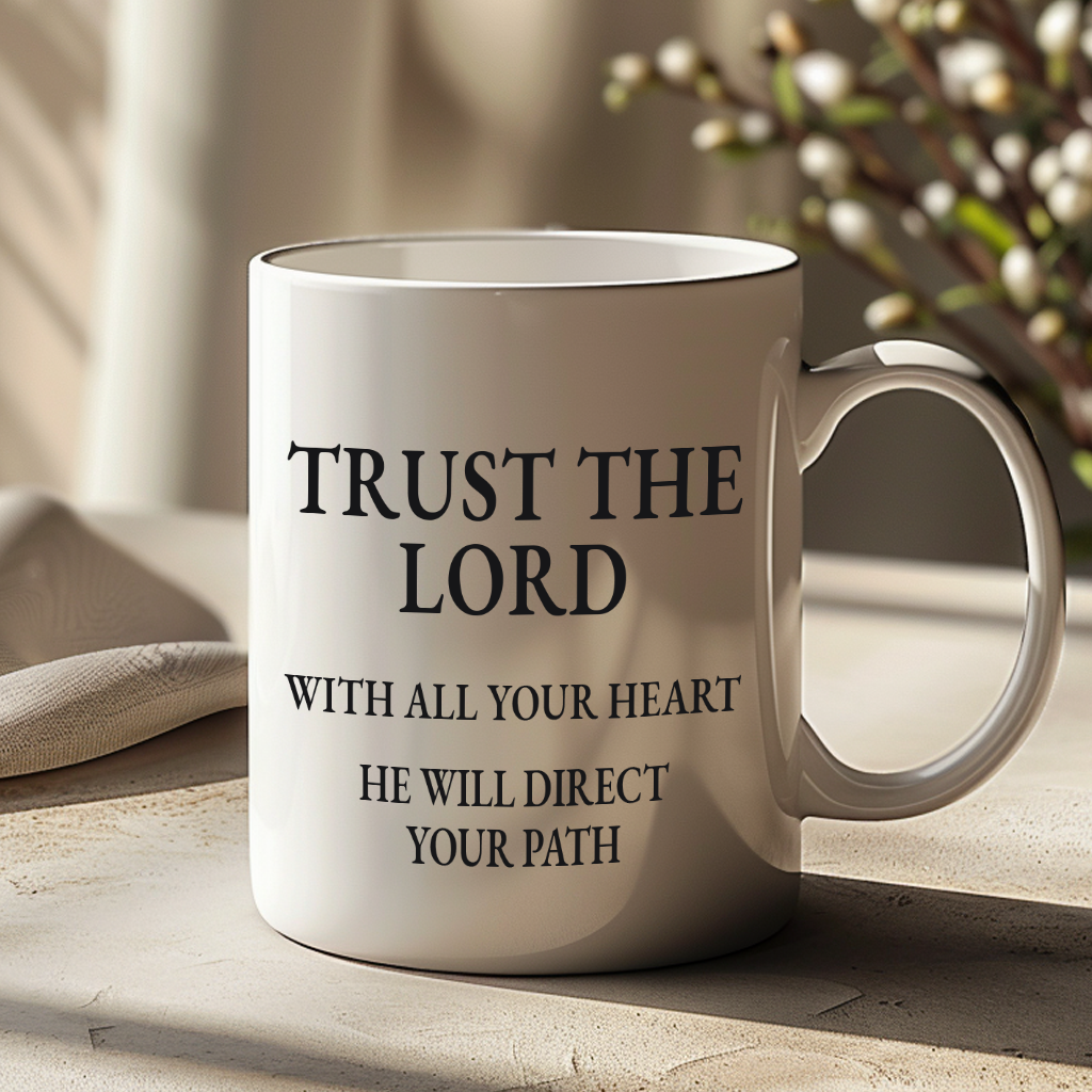 Trust the Lord – Inspirational Faith Mug for Daily Encouragement
